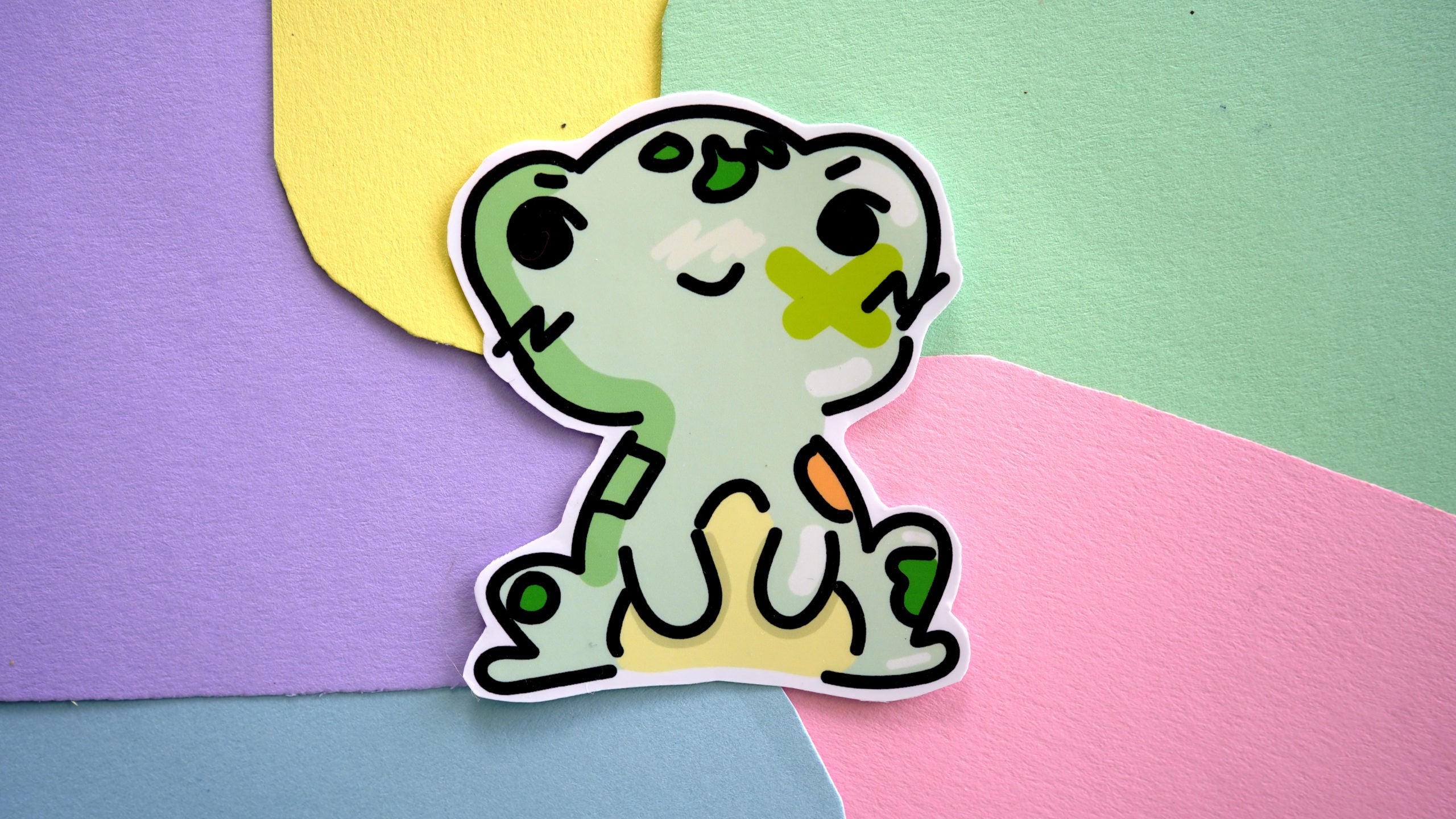Little Frog Sticker image 0