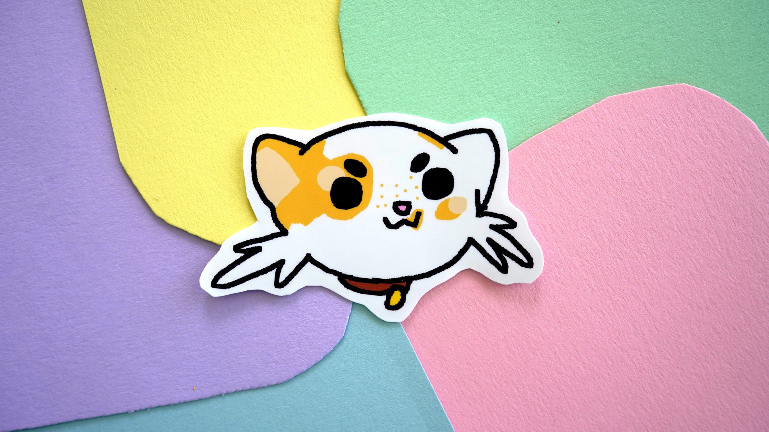 Proud Cat Sticker image 0