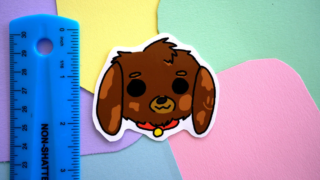 Happy Dog Sticker image 1