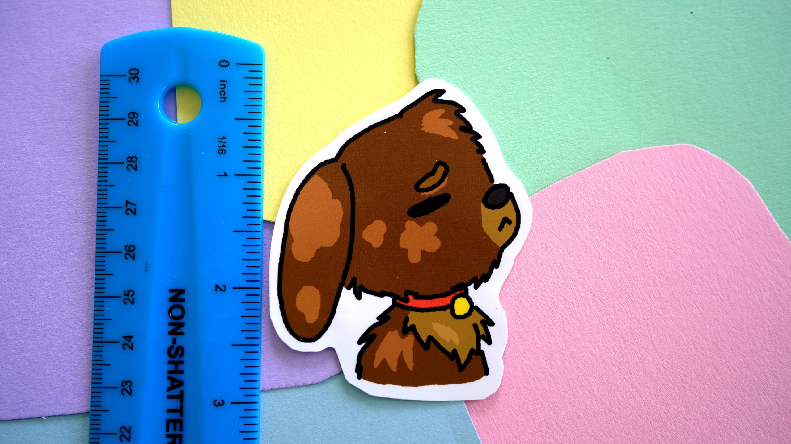 Calm Dog Sticker image 1
