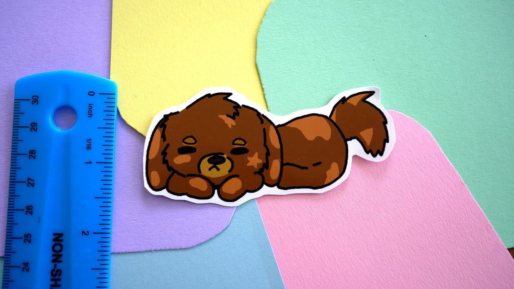 Sleeping Dog Sticker image 1