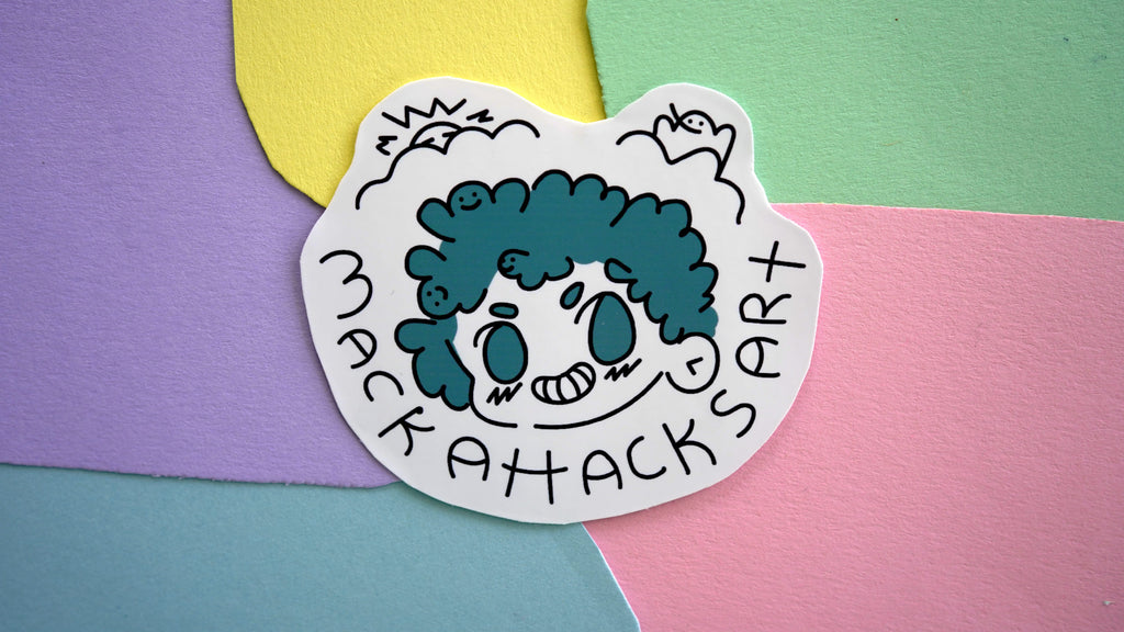 MackAttacksArt Sticker image 0