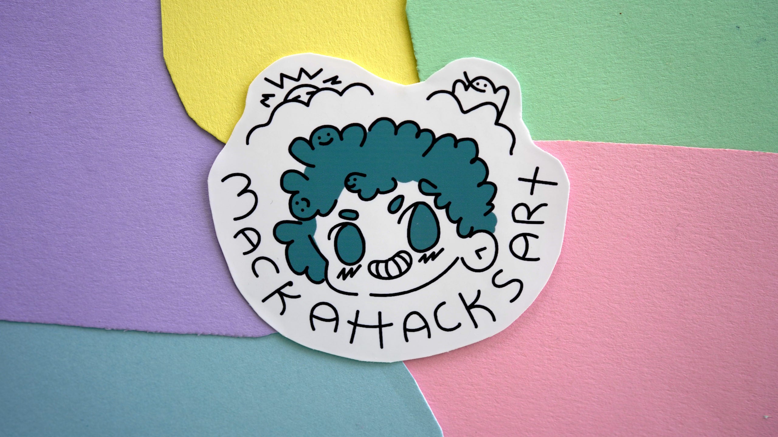 MackAttacksArt Sticker image 0