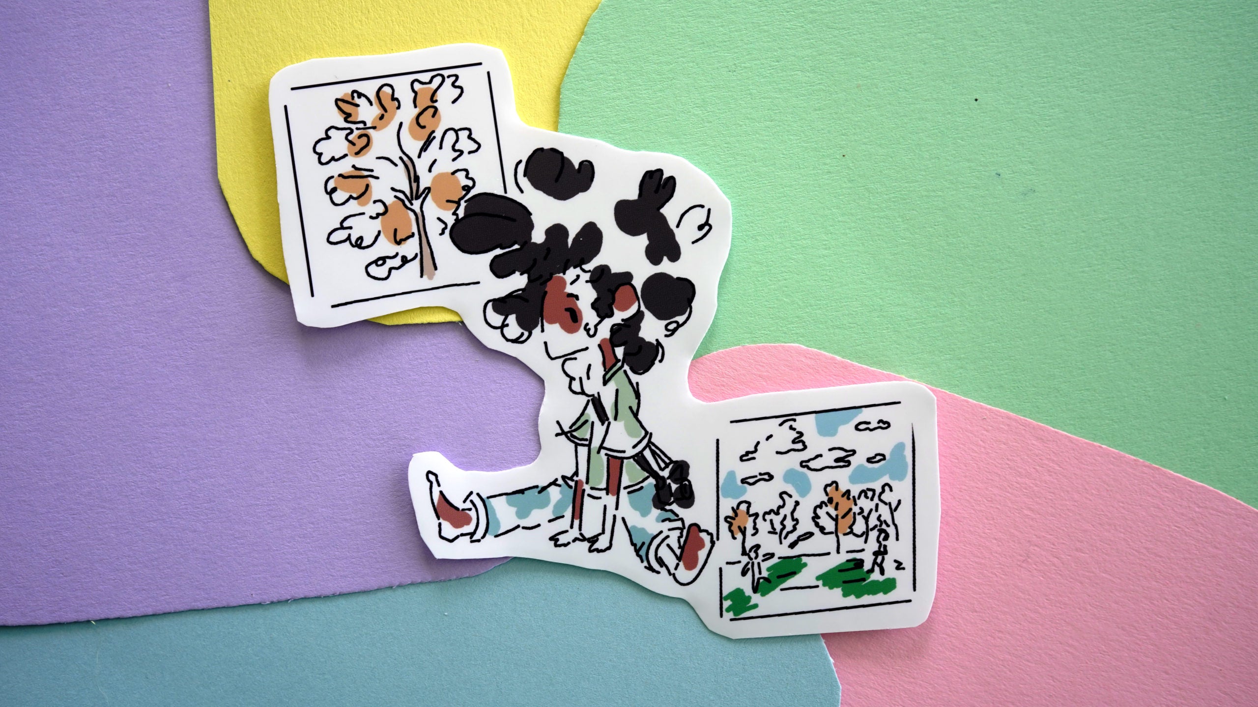 Artist Muse Sticker image 0