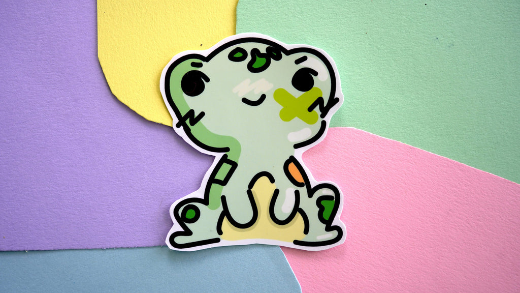 Little Frog Sticker image 0