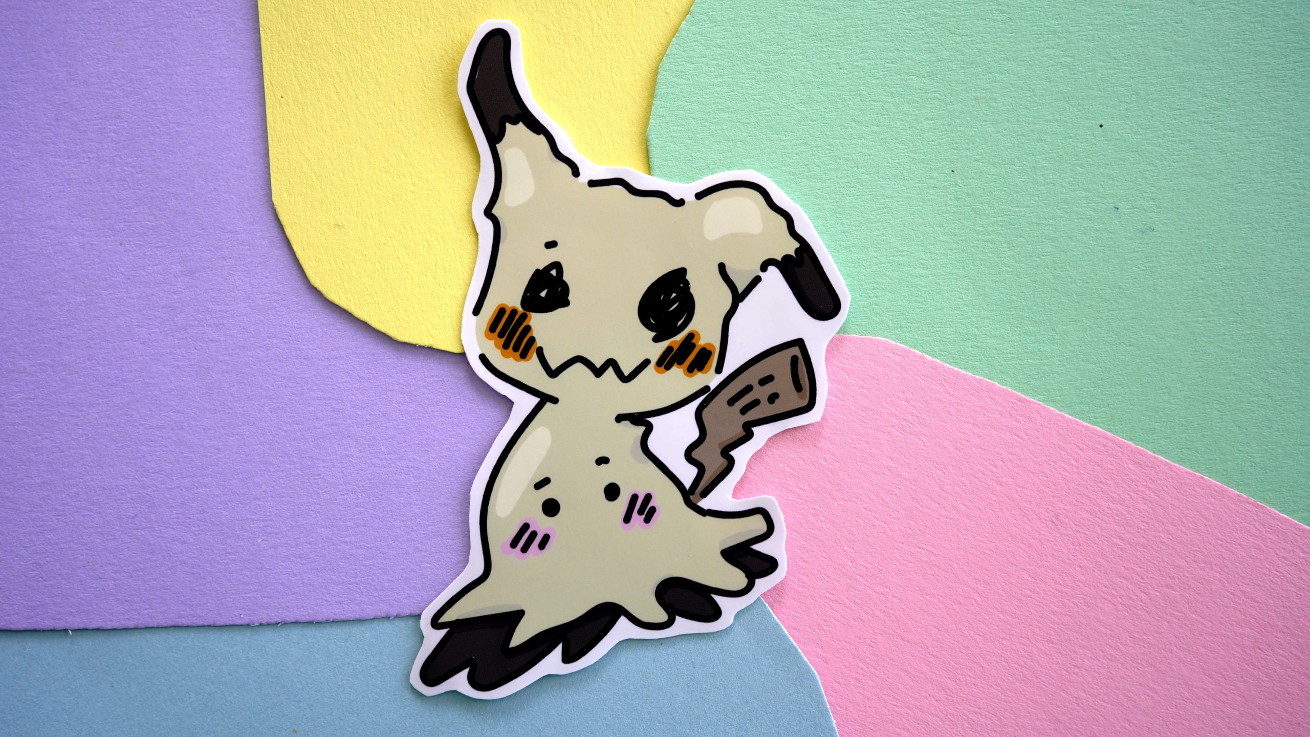 Mimikyuu Sticker image 0