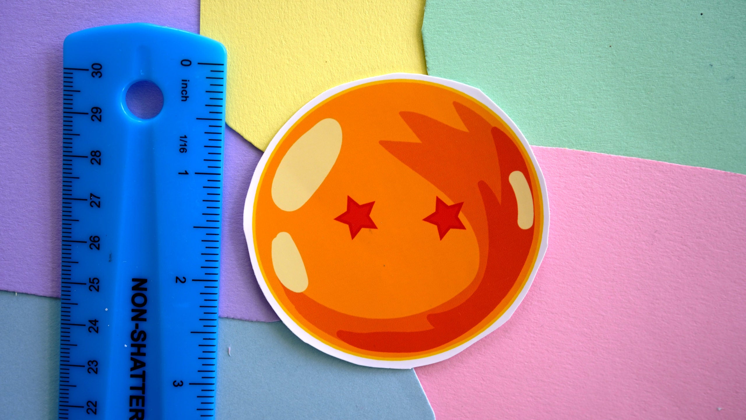 Two Star Dragon Ball Sticker image 1