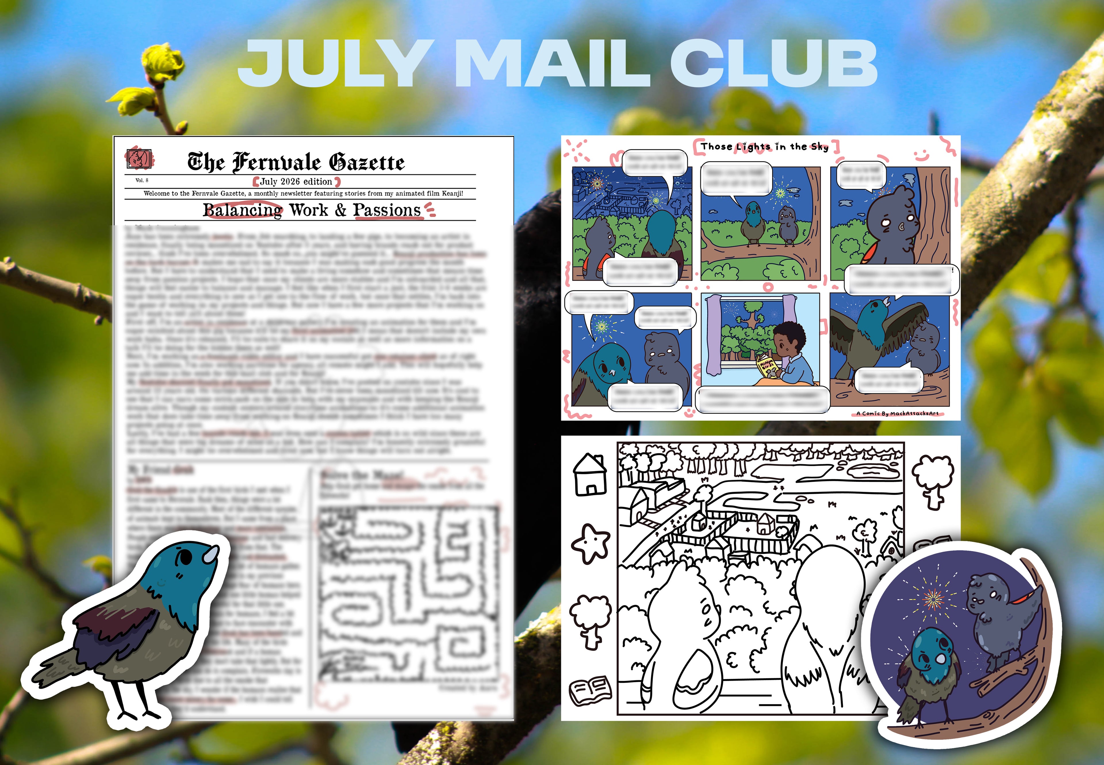 The Fernvale Gazette Mail Club