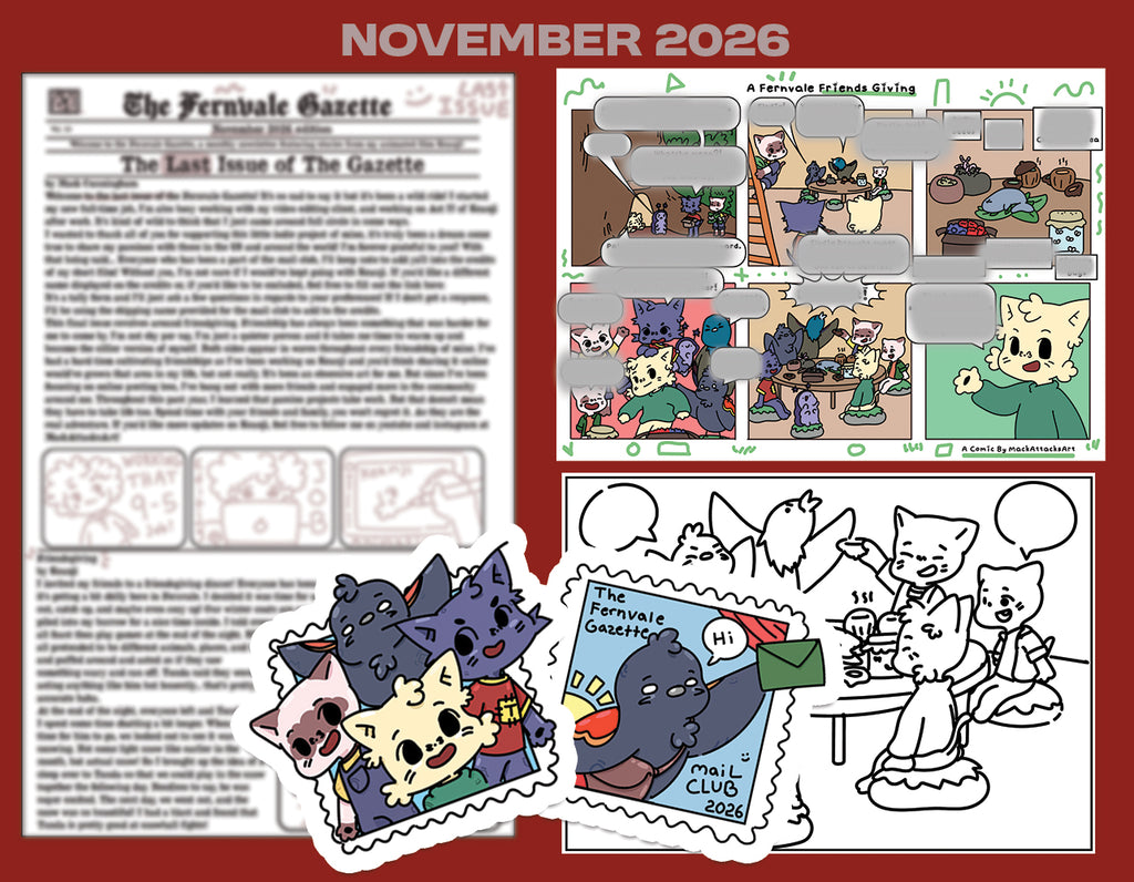 The Fernvale Gazette Mail Club - Last Issue!