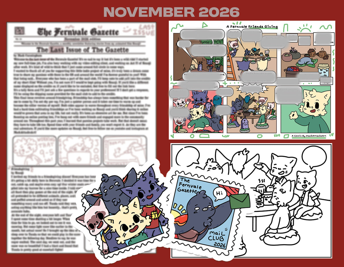 The Fernvale Gazette Mail Club - Last Issue!