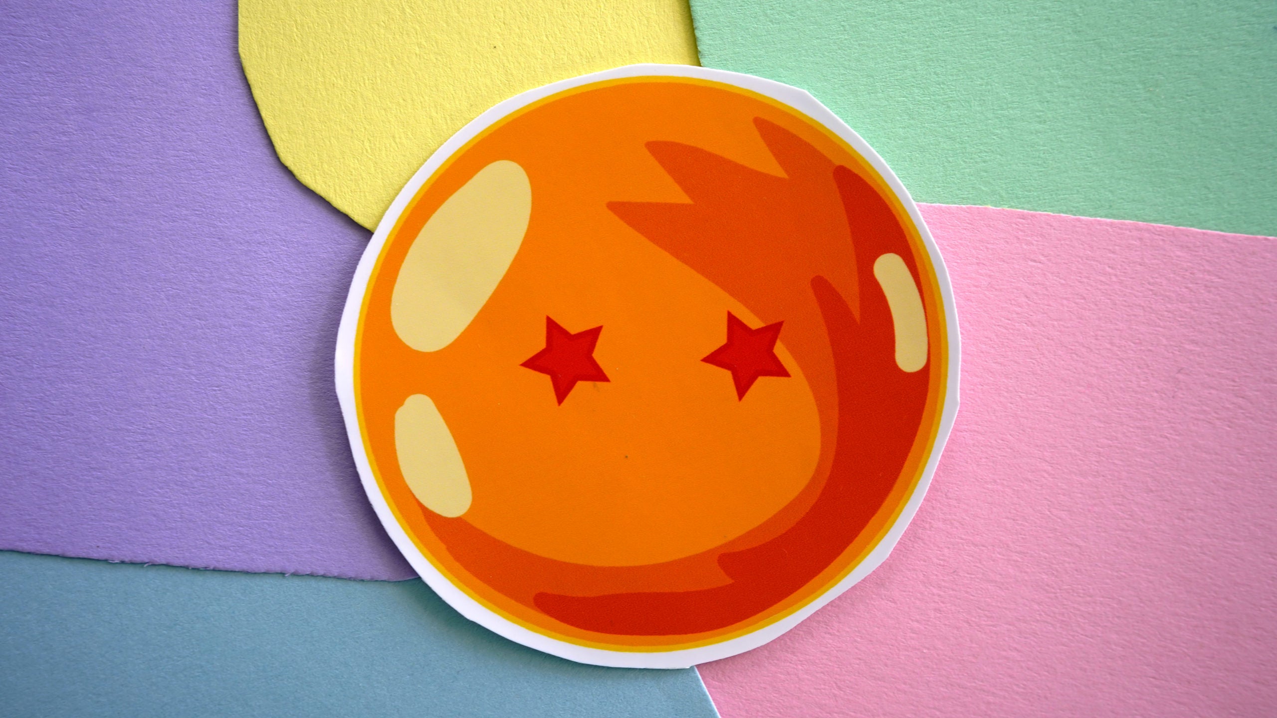 Two Star Dragon Ball Sticker image 0