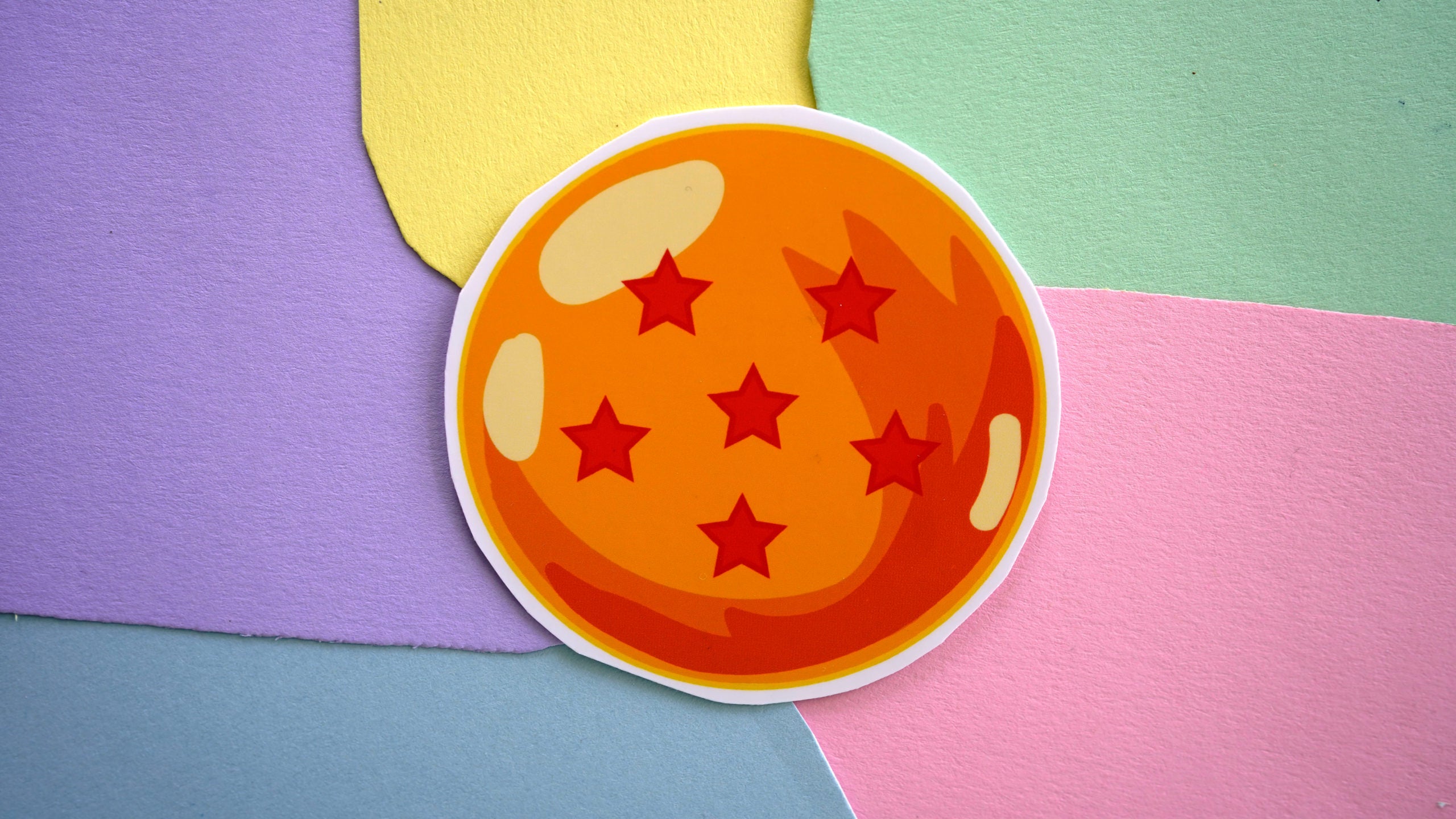 Six Star Dragon Ball Sticker image 0