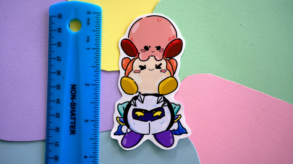 Kiirby, Waddle Deee, and Meta Sticker image 1