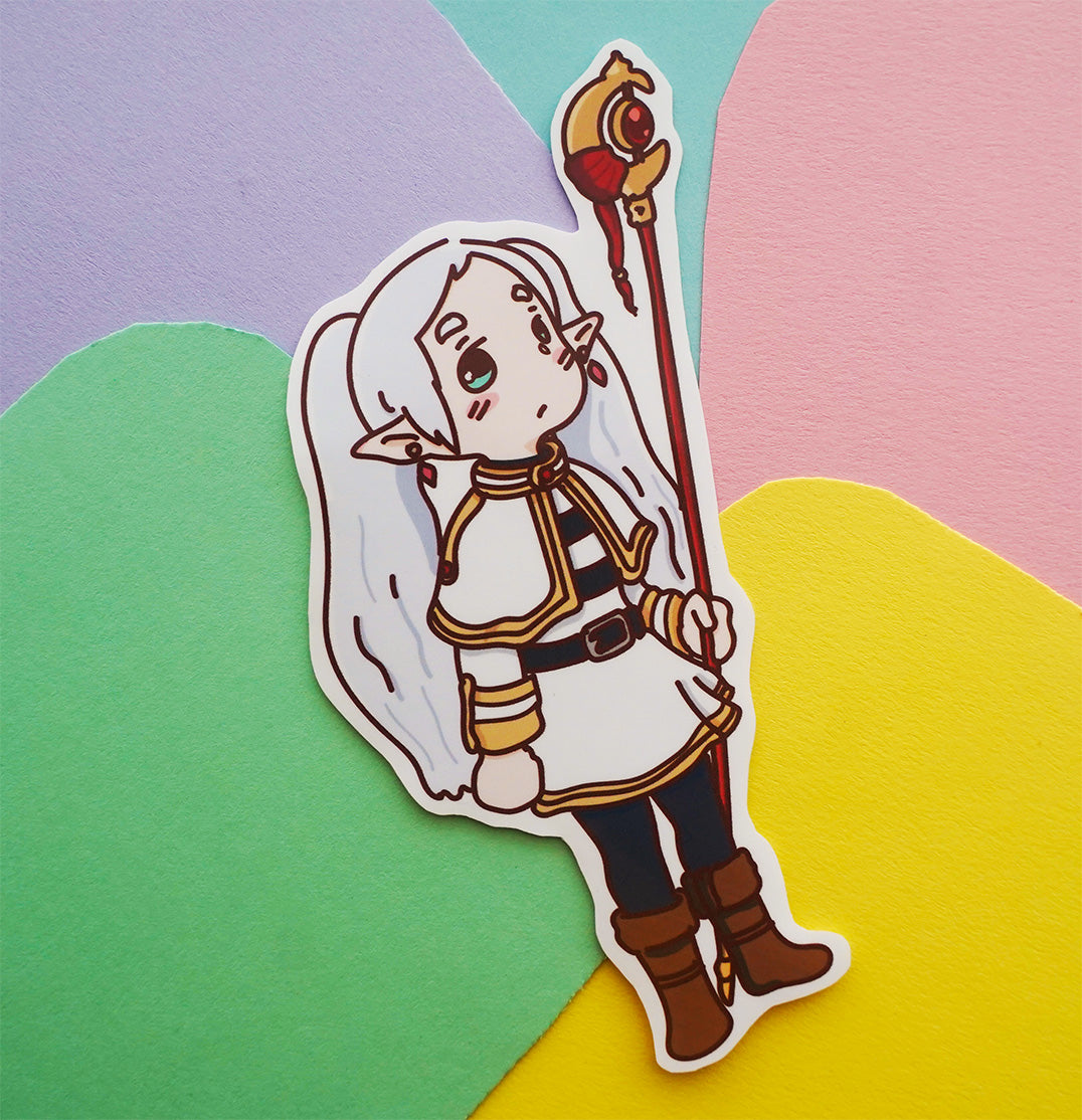 Frieren Fan Art Sticker