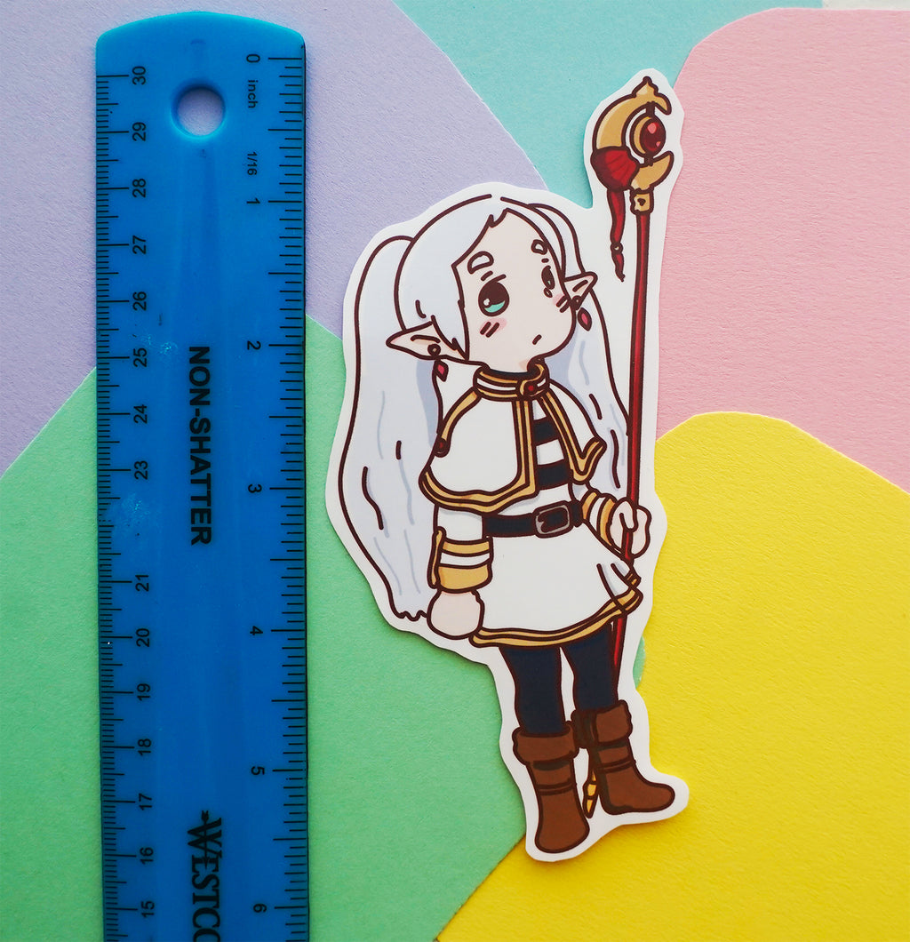 Frieren Fan Art Sticker