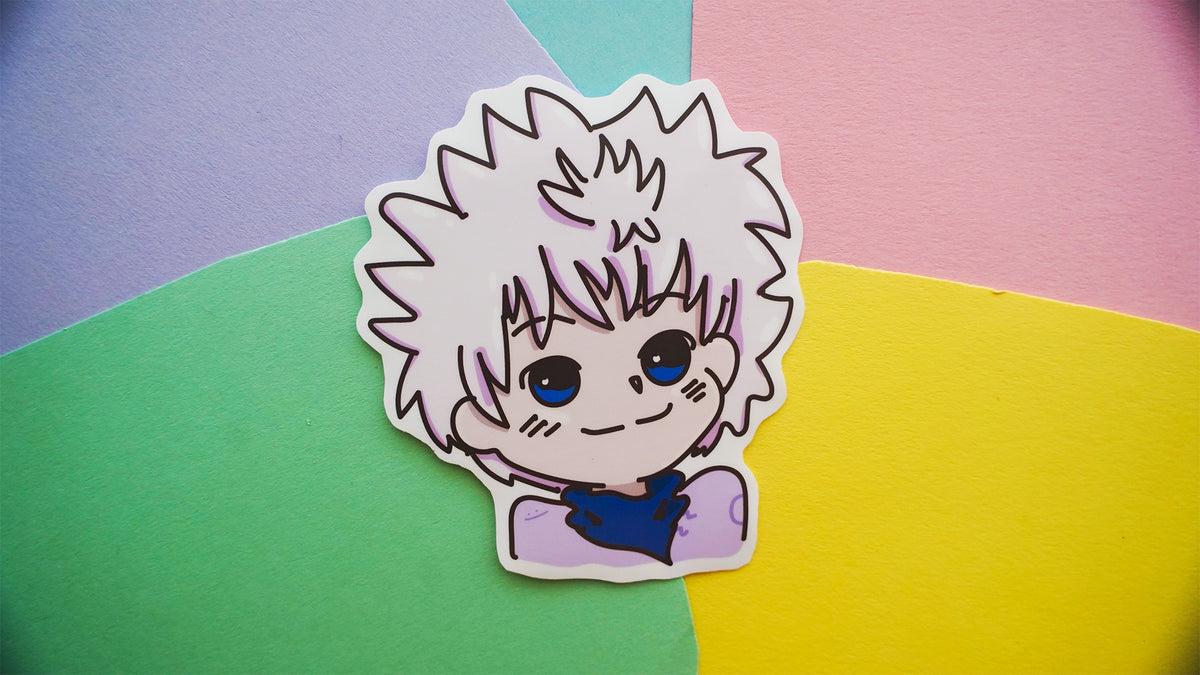 Kiillua Fan Art Anime Sticker