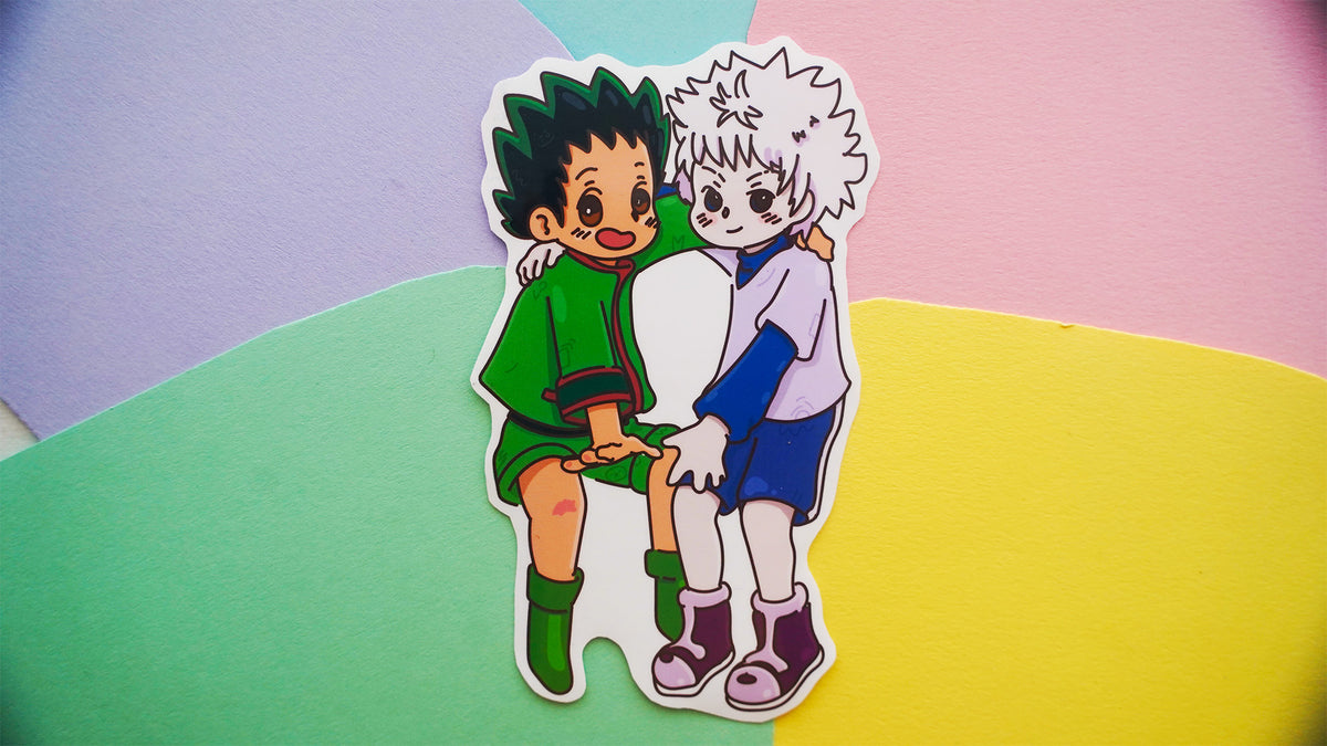 Gon & Kiillua Fan Art Anime Sticker