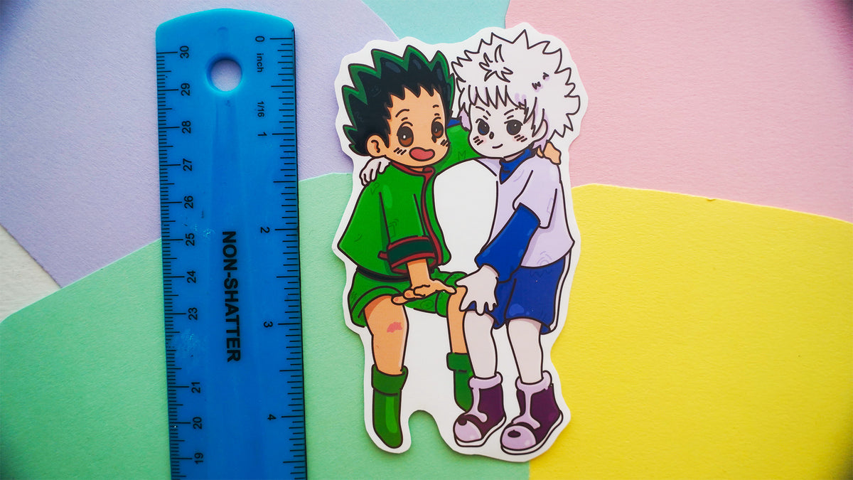 Gon & Kiillua Fan Art Anime Sticker