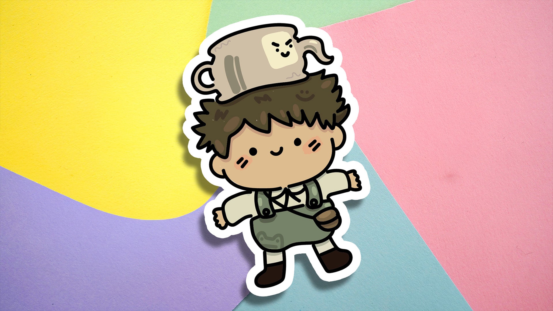 Over The Garden Wirt and Greg Fan Art Stickers