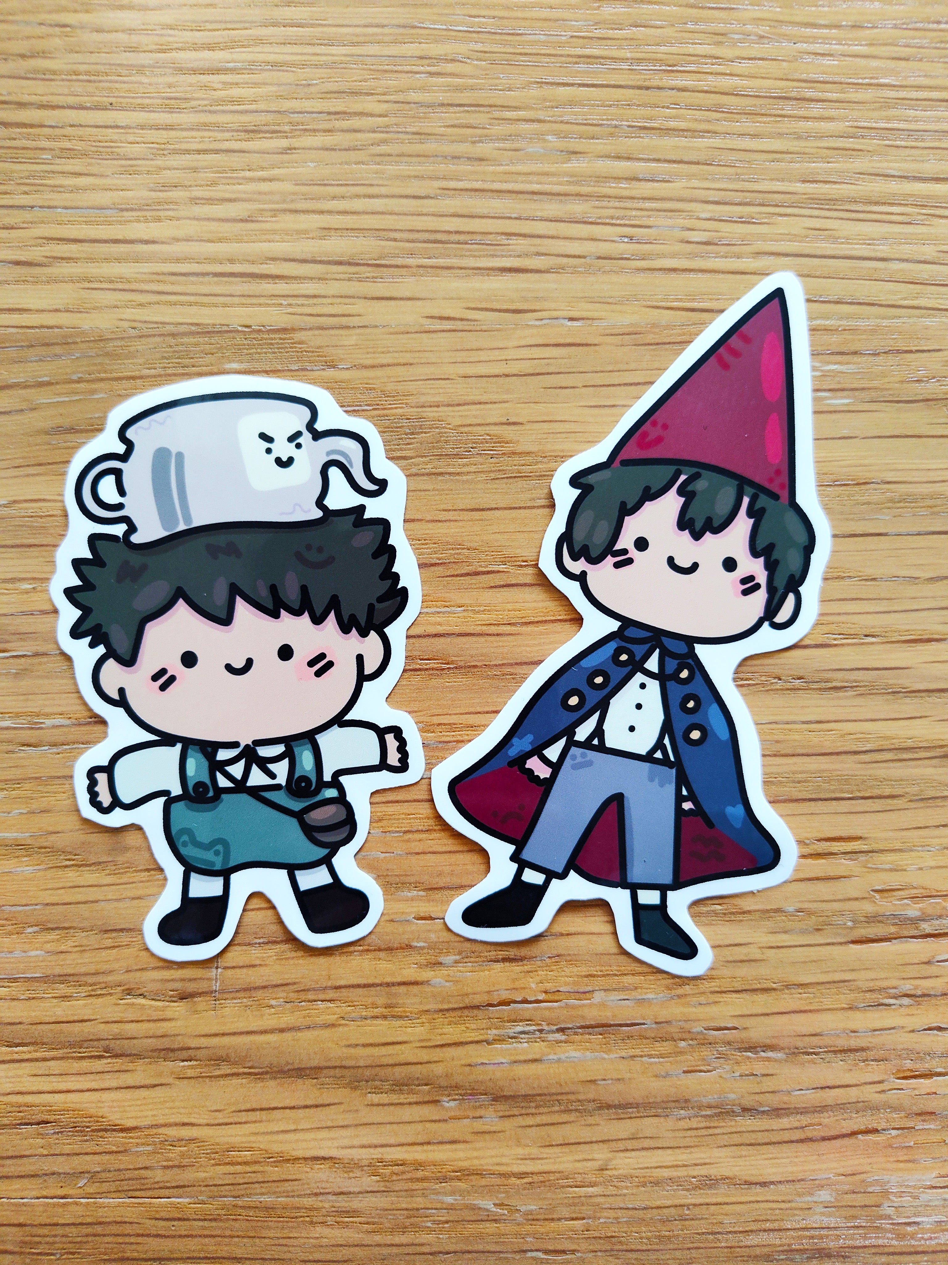 Over The Garden Wirt and Greg Fan Art Stickers