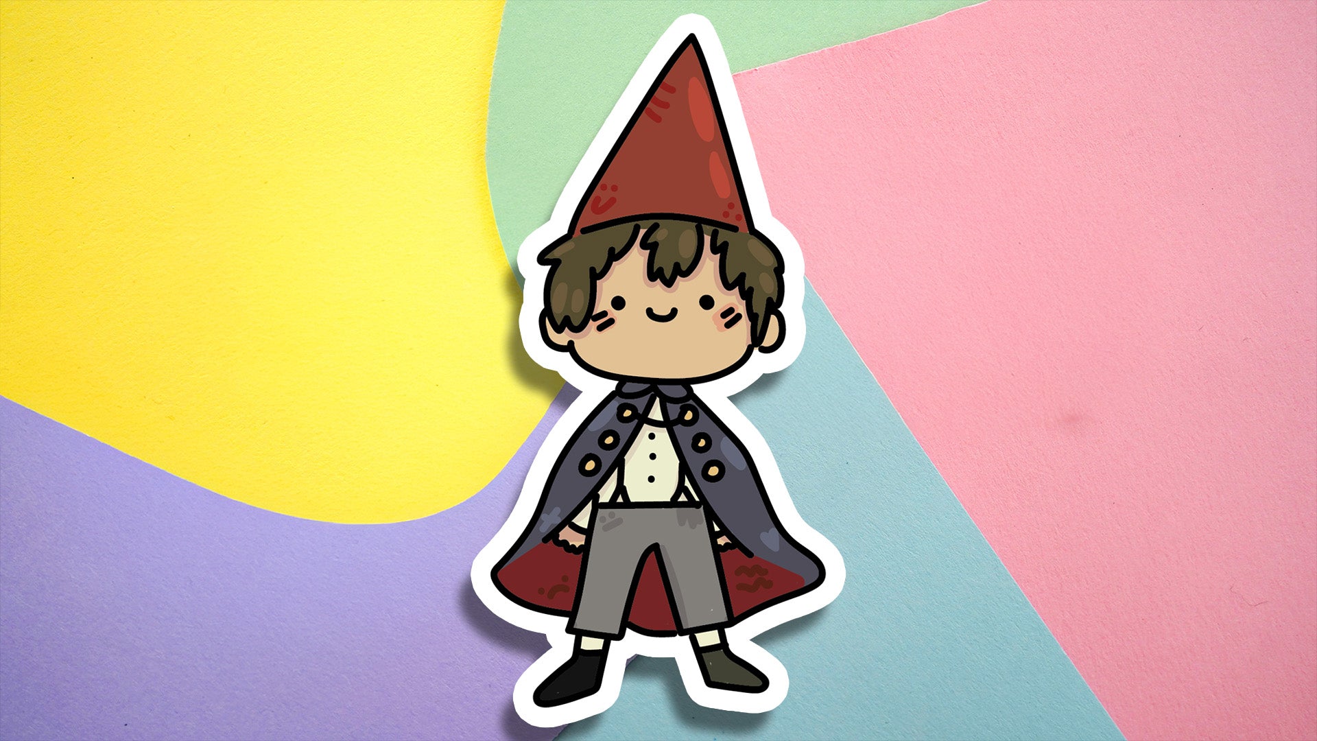 Over The Garden Wirt and Greg Fan Art Stickers