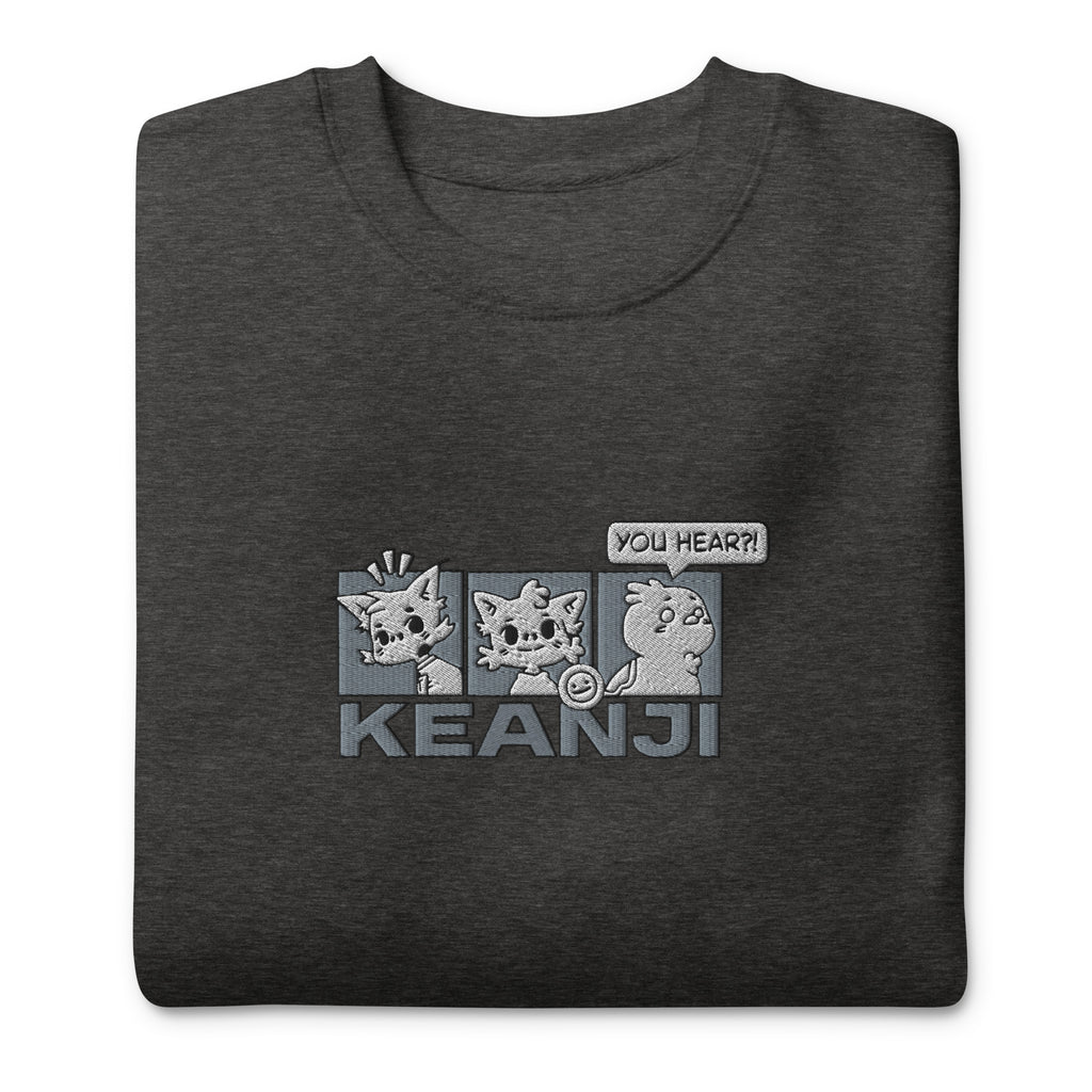 Keanji Short Film Official Embroidered Sweater With Roly Poly